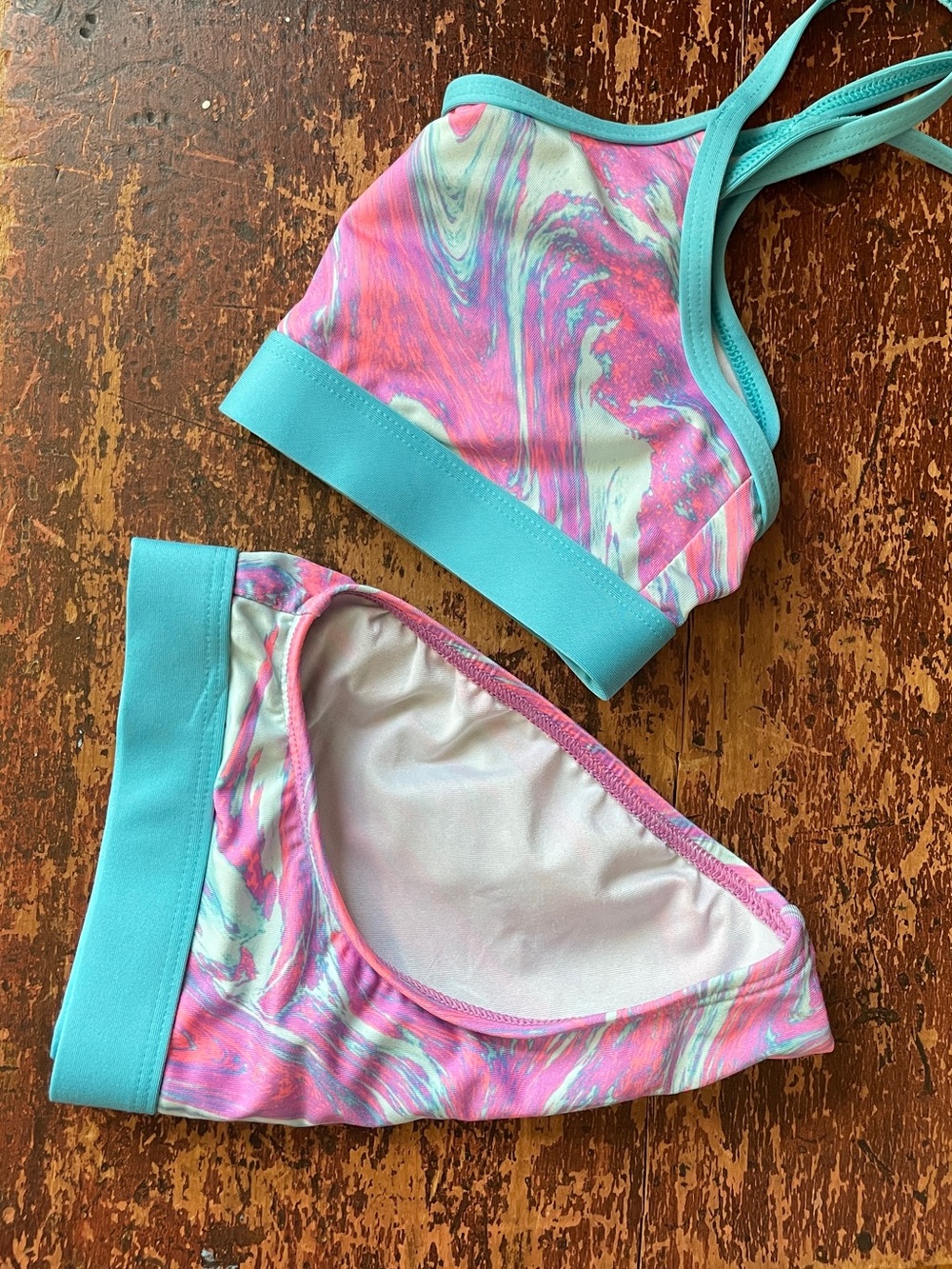 Lands’ End tankini, size 8